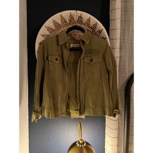 Olive green Madewell Jacket